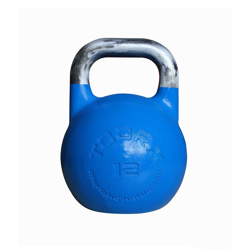 TOORX Olympisk Kettlebell - 12 kg i blå